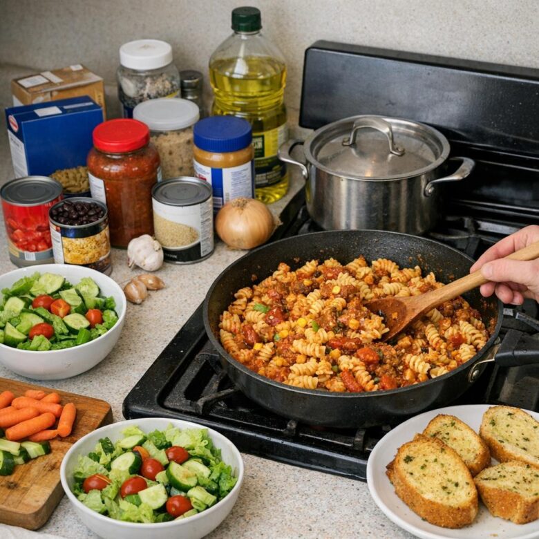 How to Make Simple Family Dinners With Pantry Ingredients
