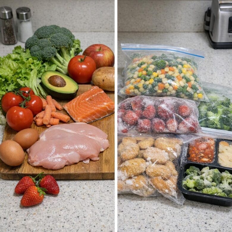Fresh vs Frozen Foods: Which One Is Better for Your Budget and Health